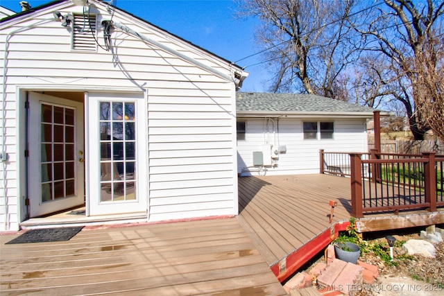 6508 W Cameron St, Sand Springs, OK 74127 - wooden terrace with fence