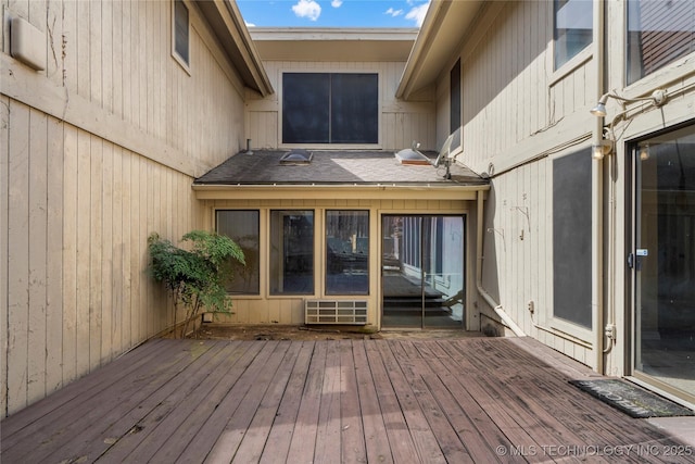 6505 S Oswego Ave, Tulsa, OK 74136 - view of wooden terrace