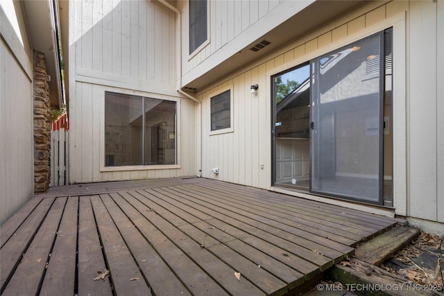 6505 S Oswego Ave, Tulsa, OK 74136 - view of wooden deck