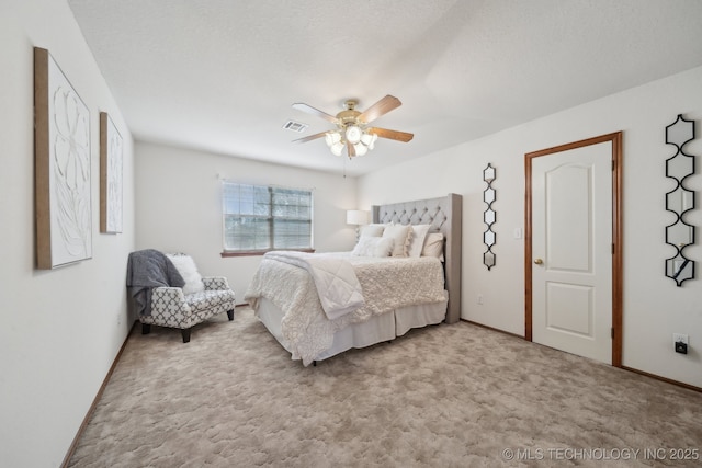 11712 E 121st St, Collinsville, OK 74021 - bedroom featuring light carpet and ceiling fan