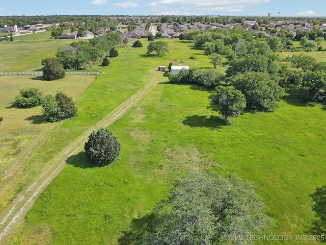 11712 E 121st St, Collinsville, OK 74021 - aerial view of residential area