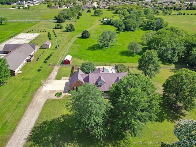 11712 E 121st St, Collinsville, OK 74021 - view from above of property