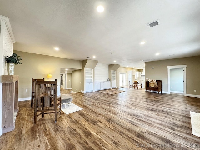17022 S 579th Rd, Tahlequah, OK 74464 - living room with wood finished floors and recessed lighting