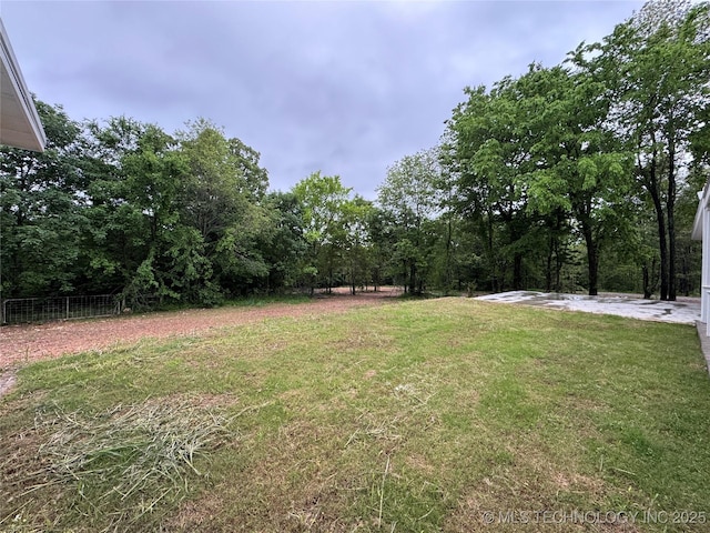 17022 S 579th Rd, Tahlequah, OK 74464 - view of yard
