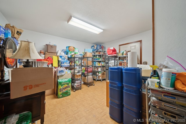 view of storage