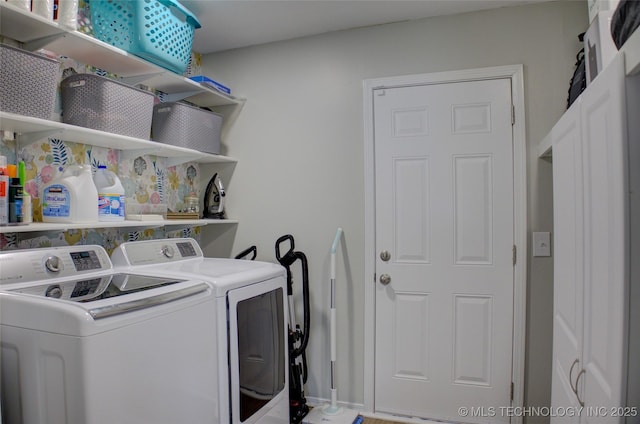46 S 188th E Ave, Tulsa, OK 74108 - laundry area featuring laundry area and washing machine and dryer
