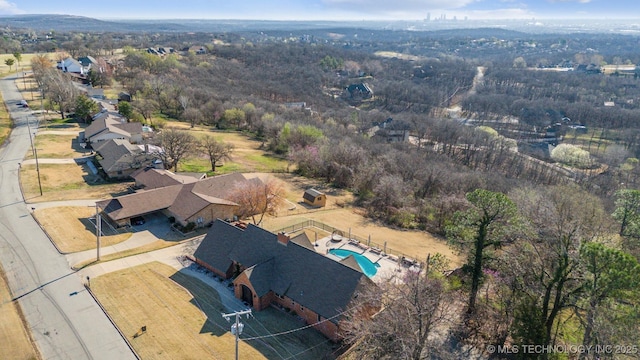 122 Osage Ridge Dr, Sand Springs, OK 74063 - drone / aerial view