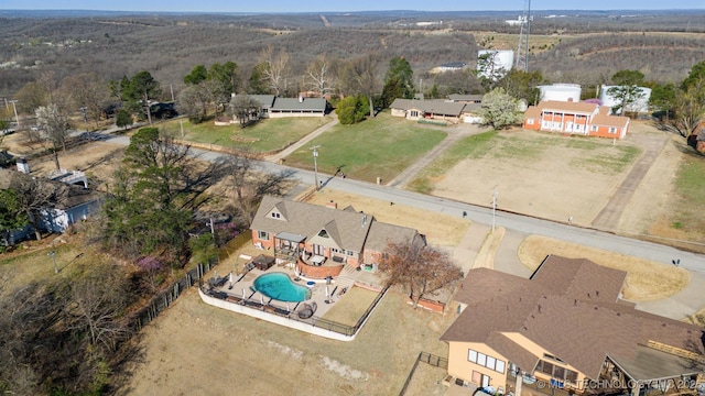 122 Osage Ridge Dr, Sand Springs, OK 74063 - bird's eye view