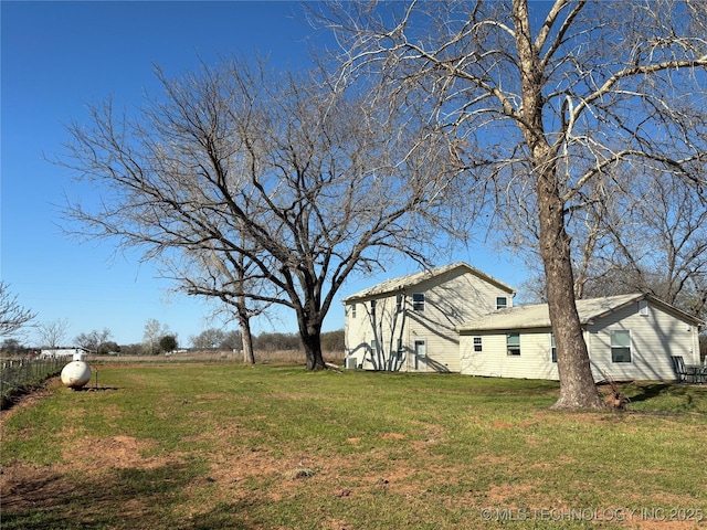 34 S Mount Calvary Rd, Hendrix, OK 74741 - view of green lawn