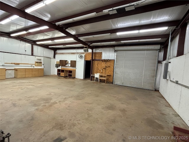 34 S Mount Calvary Rd, Hendrix, OK 74741 - view of garage