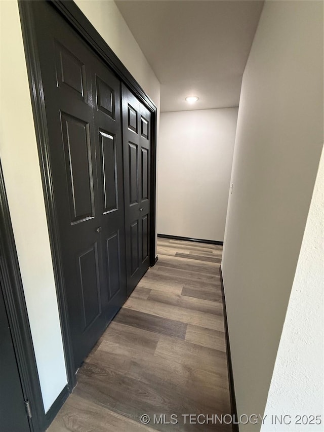 1103 S Chickasaw Pl, Claremore, OK 74017 - hall with light wood-type flooring