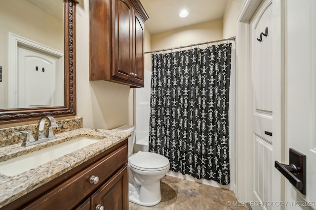 10848 S 95th E Ave, Tulsa, OK 74133 - full bath featuring toilet and vanity