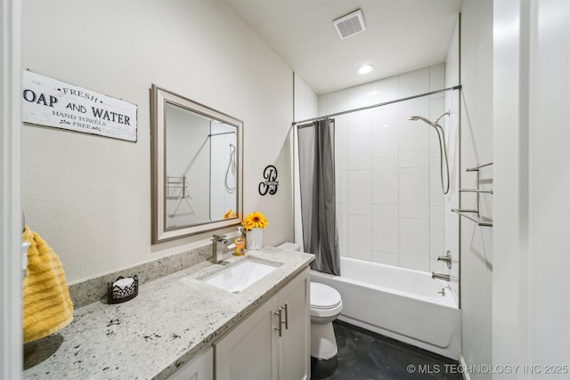 11210 W 178th St, Skiatook, OK 74070 - full bath with toilet, vanity, and shower / bathtub combination with curtain