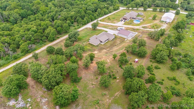 11210 W 178th St, Skiatook, OK 74070 - aerial overview of property's location
