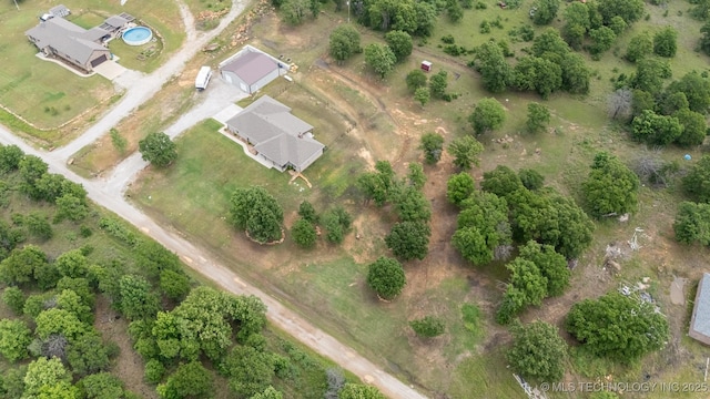 11210 W 178th St, Skiatook, OK 74070 - aerial overview of property's location