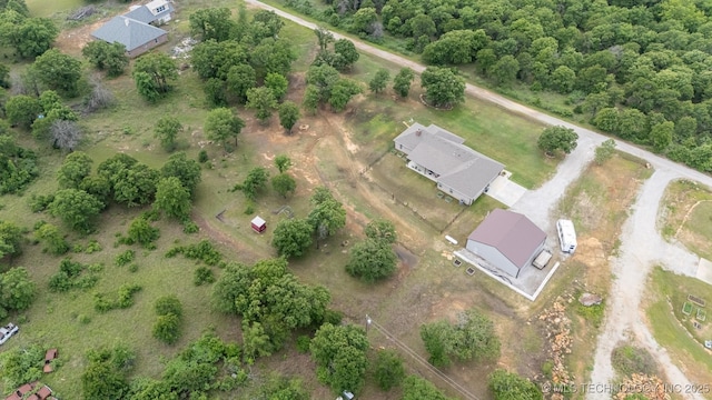 11210 W 178th St, Skiatook, OK 74070 - aerial view of property and surrounding area