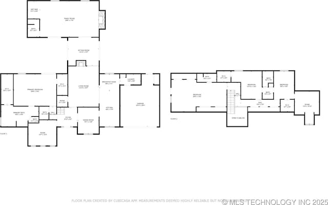 6924 S Knoxville Ave, Tulsa, OK 74136 - view of property floor plan