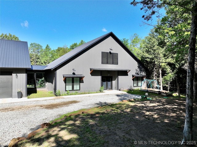 117700 S 4214th Rd, Eufaula, OK 74432 - view of front of property with metal roof
