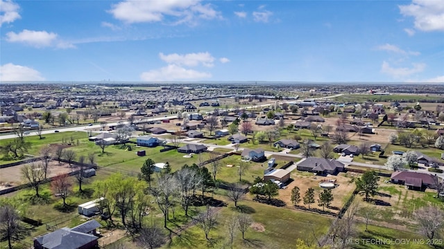bird's eye view featuring a residential view