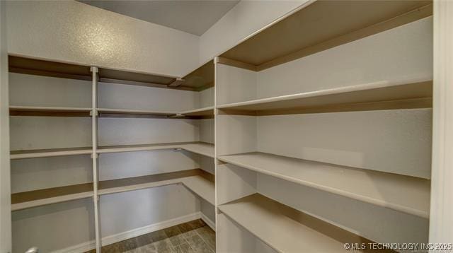 view of pantry