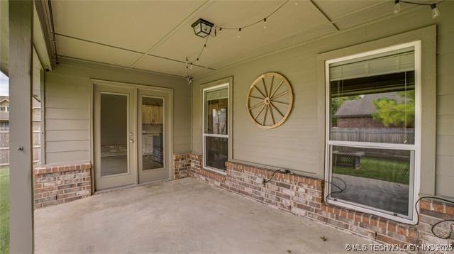 view of patio with french doors