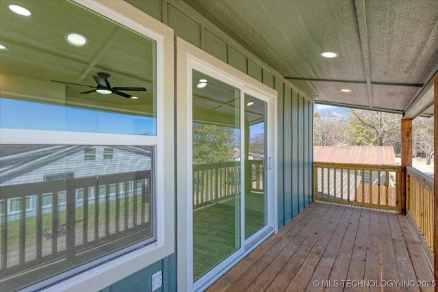 62 Jolene Reid Rd, Mead, OK 73449 - view of wooden terrace