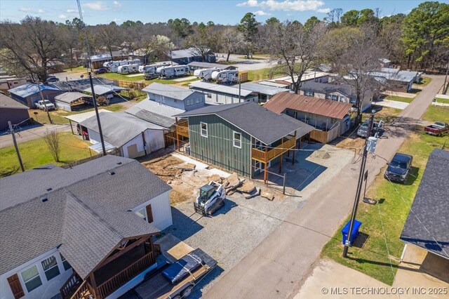 62 Jolene Reid Rd, Mead, OK 73449 - bird's eye view featuring a residential view