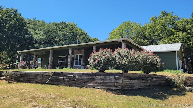 6111 County Road 3605, Ada, OK 74820 - view of front of property featuring a front yard