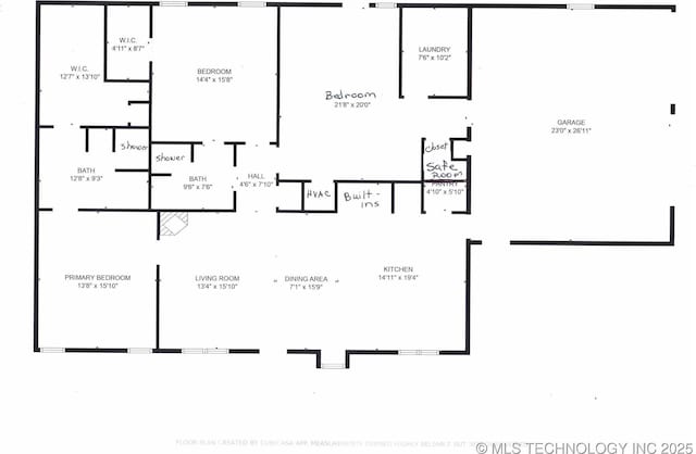 6111 County Road 3605, Ada, OK 74820 - floor plan