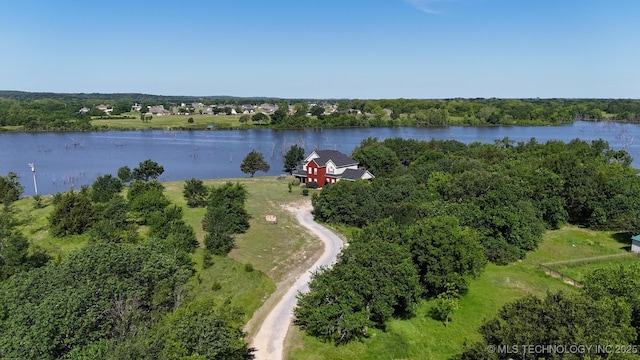 76 Cris, Durant, OK 74701 - aerial view of property's location with a nearby body of water