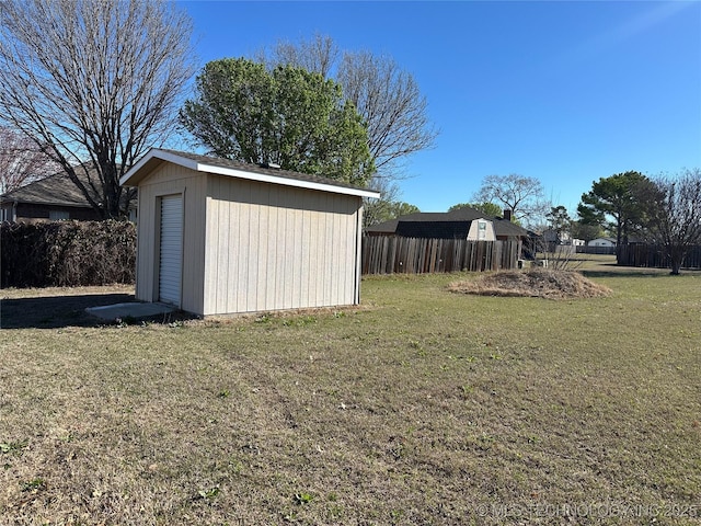 2 Aspen, Davis, OK 73030 - exterior space featuring fence, an outdoor structure, and a shed