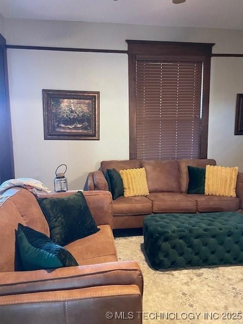 view of living area