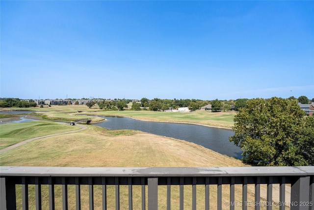 8315 N 99th E Ave, Owasso, OK 74055 - water view with a golf course