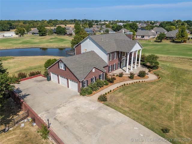 8315 N 99th E Ave, Owasso, OK 74055 - drone / aerial view of a large body of water