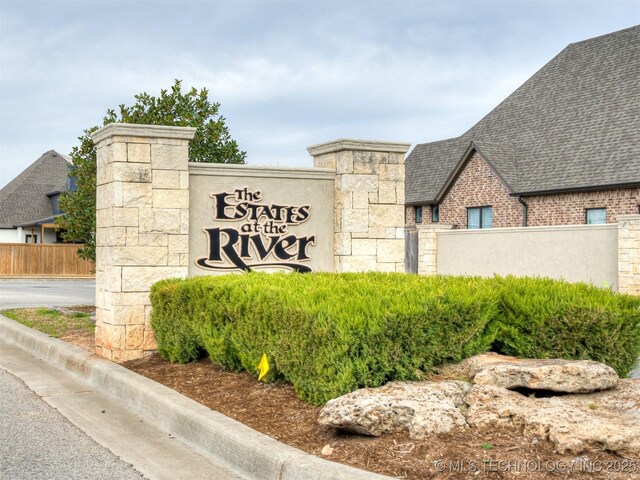 5519 E 123rd St S, Bixby, OK 74008 - view of community sign