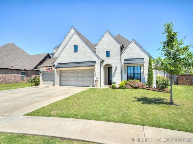 5519 E 123rd St S, Bixby, OK 74008 - french provincial home with driveway, a garage, and roof with shingles