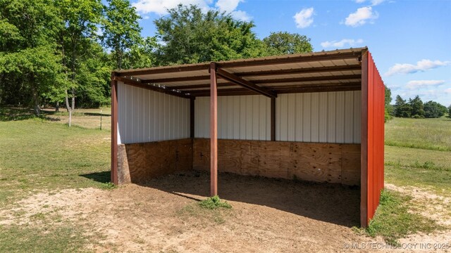 7202 E 148, Allen, OK 74825 - view of outdoor structure featuring a detached carport