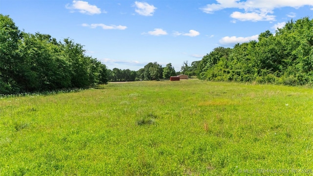 7202 E 148, Allen, OK 74825 - view of yard featuring a view of countryside