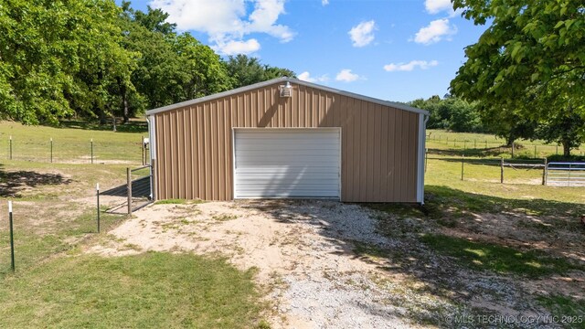 7202 E 148, Allen, OK 74825 - view of outbuilding featuring dirt driveway