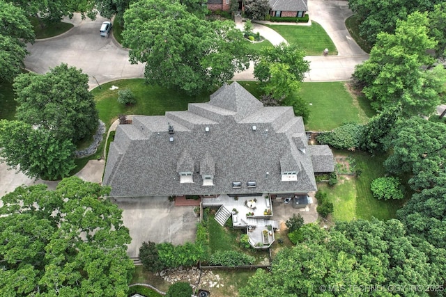 11748 S Canton Ave, Tulsa, OK 74137 - birds eye view of property