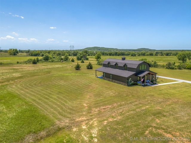 22450 S Rocky Ridge Ln, Claremore, OK 74019 - aerial view of sparsely populated area