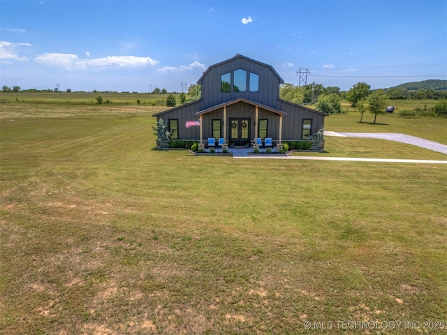 22450 S Rocky Ridge Ln, Claremore, OK 74019 - view of outdoor structure with french doors