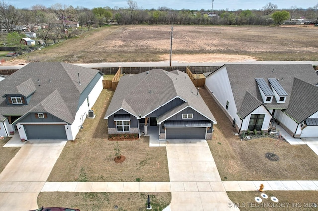 13119 S 72nd E Pl, Bixby, OK 74008 - birds eye view of property featuring a residential view