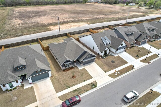 13119 S 72nd E Pl, Bixby, OK 74008 - aerial view with a residential view