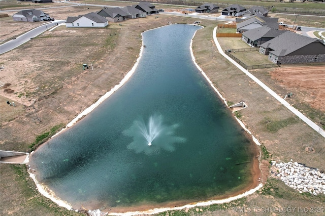 13119 S 72nd E Pl, Bixby, OK 74008 - aerial view featuring a water view and a residential view