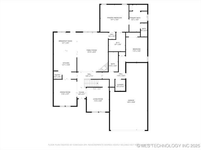 3017 Lincoln Rd, Bartlesville, OK 74006 - room layout