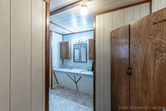 703 N Sioux Ave, Claremore, OK 74017 - bathroom featuring vanity