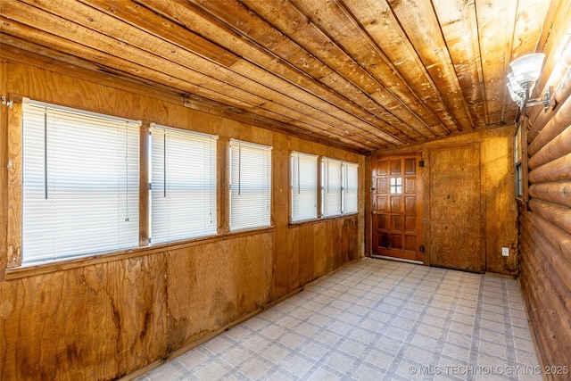 703 N Sioux Ave, Claremore, OK 74017 - view of unfurnished sunroom