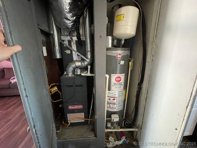 utilities featuring water heater