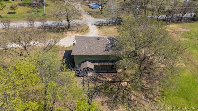 9012 S 49th W Ave, Tulsa, OK 74131 - birds eye view of property